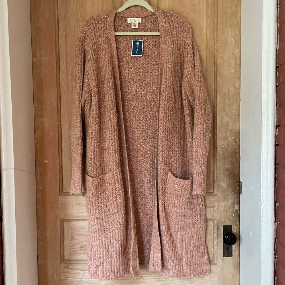 Jessica Simpson Mid Length Sweater with pockets Size 2X